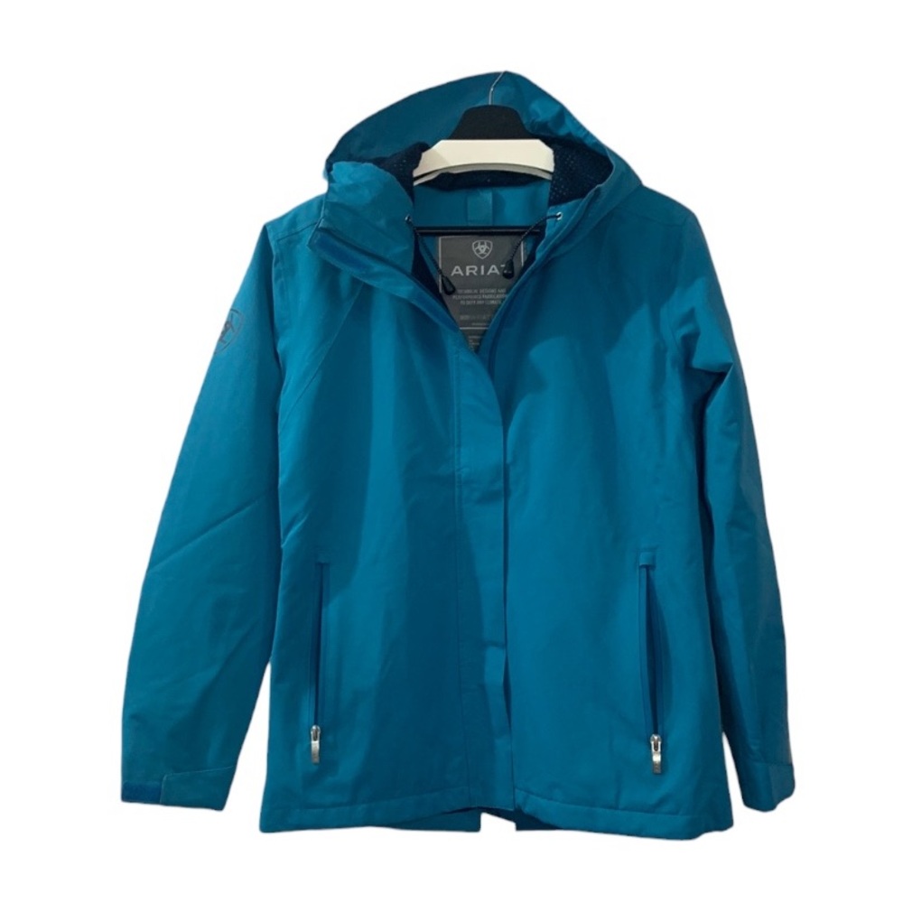 ARIAT NEW Spectator H2O Jacket Blue Small Breathable Waterproof Performance